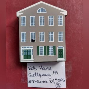 Wills House from the Civil War Collection, Gettysburg, PA _ Cat's Meow Village